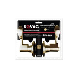 CERRADURA MANIJA LLAVE/BOTON LA BRILLANT