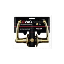 CERRADURA MANIJA LLAVE/BOTON LAT BRILLAN