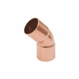 CODO COBRE 1/2" 45°