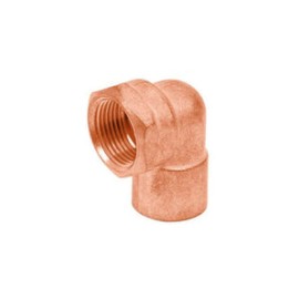 CODO COBRE 3/4" 90° ROSCA INTERIOR