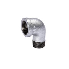 CODO NIPLE 3/8" X  90° GALVANIZADO
