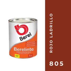 BERELINTE 805  ROJO LADRILLO LITRO
