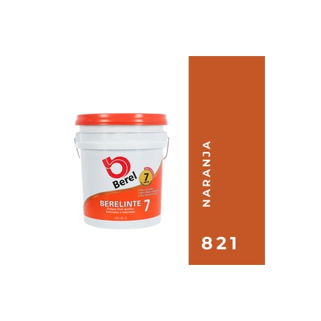 BERELINTE 821 NARANJA CUBETA