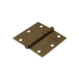BISAGRA CUADRADA 3 1/2" ACERO LATON ANTI