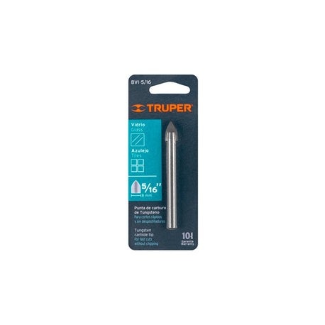 BROCA PARA VIDRIO Y AZULEJO 5/16 TRUPER