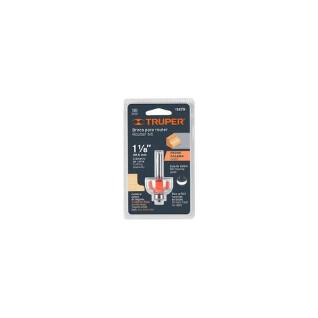 BROCA ROUTER PECHO PALOMA 1-1/8"C/BALERO