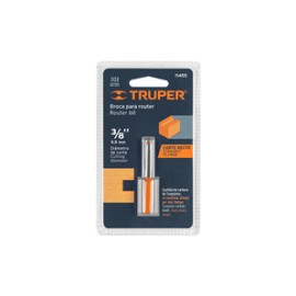 BROCA ROUTER RECTA 2 FILOS 3/8 *TRUPER*