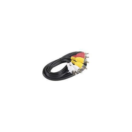 CABLE DE AUDIO/VIDEO 6 CONECTORES  MACHO