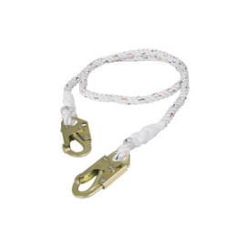 CABLE DE PROTECCION CON 2 GANCHOS 1.5 MT