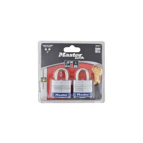 CANDADO LAMINADO*MASTER* 3T 2 PIEZAS