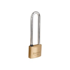 CANDADO LATON 40MM GANCHO EXT LARGO*HERM