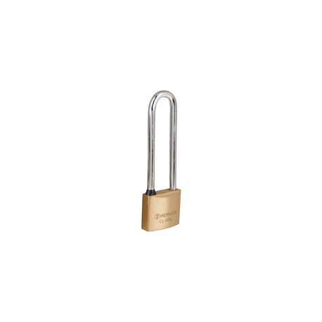 CANDADO LATON 40MM GANCHO EXT LARGO*HERM