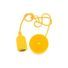 CANDIL COLGANTE T/SOCKET AMARILLO *ADIR*