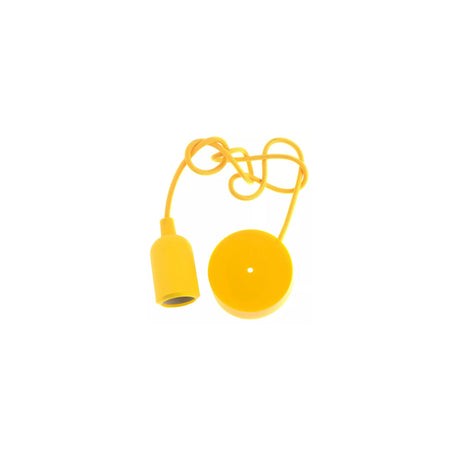 CANDIL COLGANTE T/SOCKET AMARILLO *ADIR*