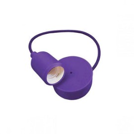 CANDIL COLGANTE T/SOCKET MORADO *ADIR* 4