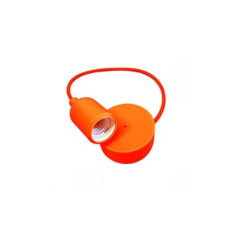 CANDIL COLGANTE T/SOCKET NARANJA *ADIR*