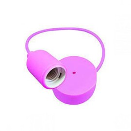 CANDIL COLGANTE T/SOCKET ROSA *ADIR* 422