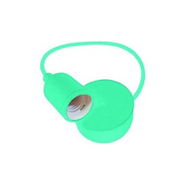 CANDIL COLGANTE T/SOCKET TURQUESA *ADIR*