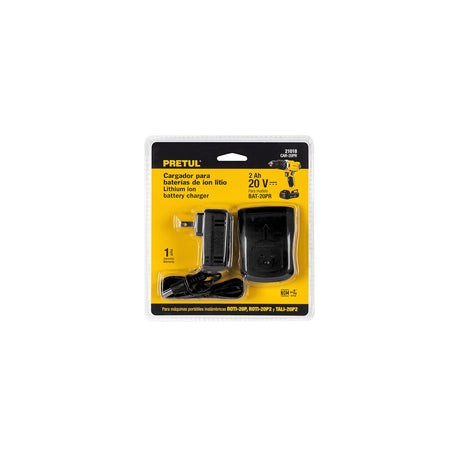 CARGADOR BATERIA 20V PRETUL