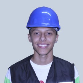 CASCO DE SEGURIDAD AZUL *HERHILD*