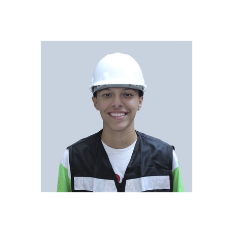CASCO DE SEGURIDAD BLANCO *HERHILD*