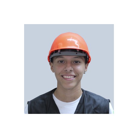 CASCO DE SEGURIDAD NARANJA*HERHILD*