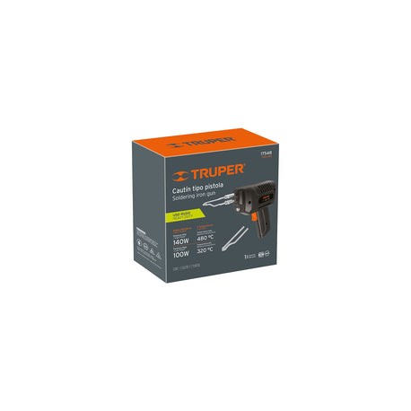 CAUTIN TIPO PISTOLA  140W 2TEMP. *TRUPER